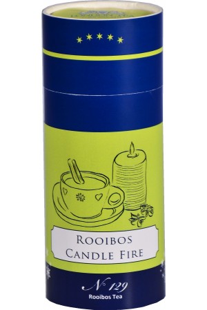 Rooibos Candle Fire N° 129 in Runddose / 80g