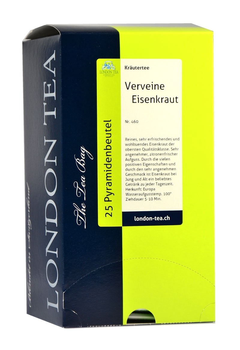 Verveine / Eisenkraut  Bio Nr. 460 / 25 Pyramidenbeutel mit Hülle